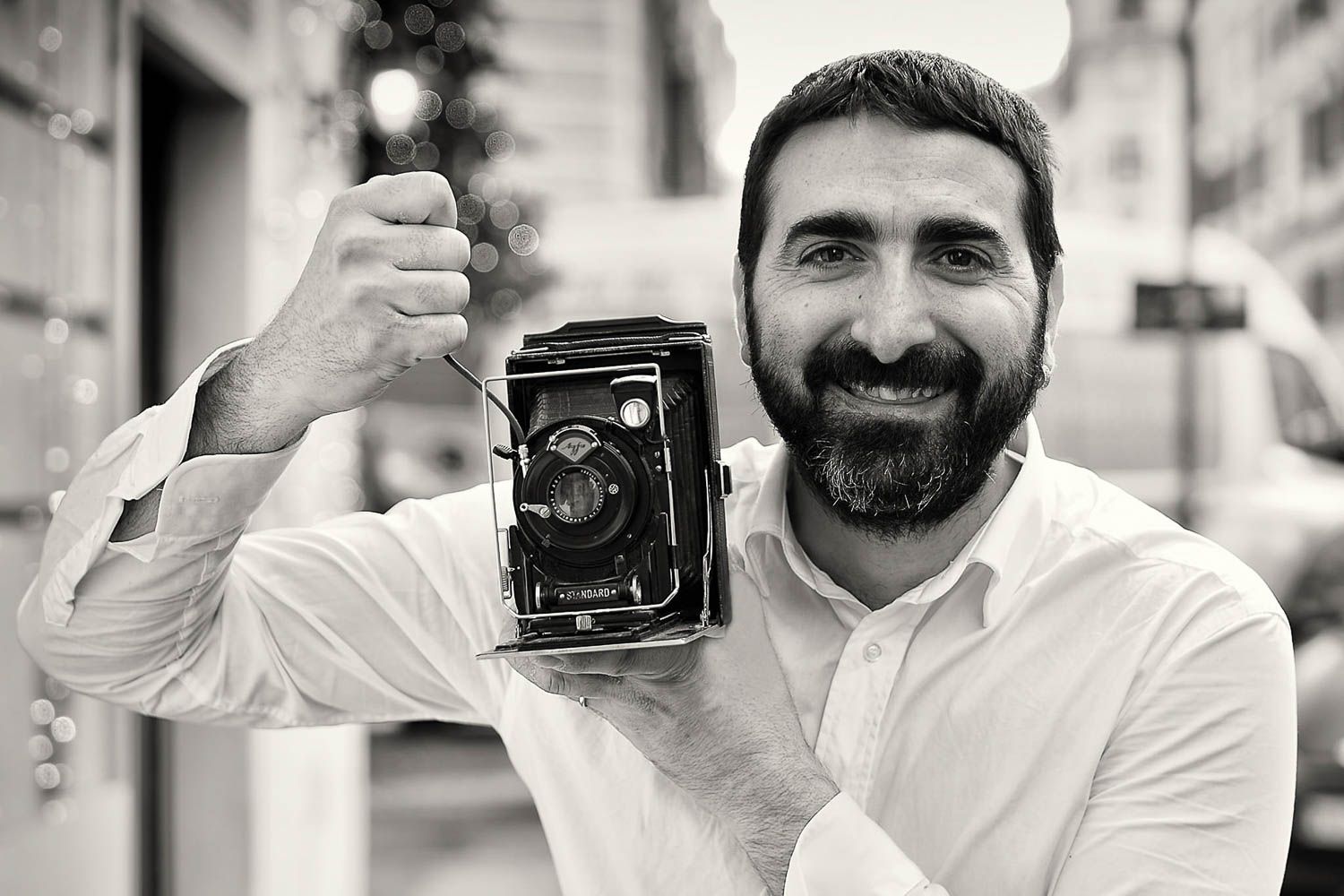 The Photographer in Rome, Rome photo shoot