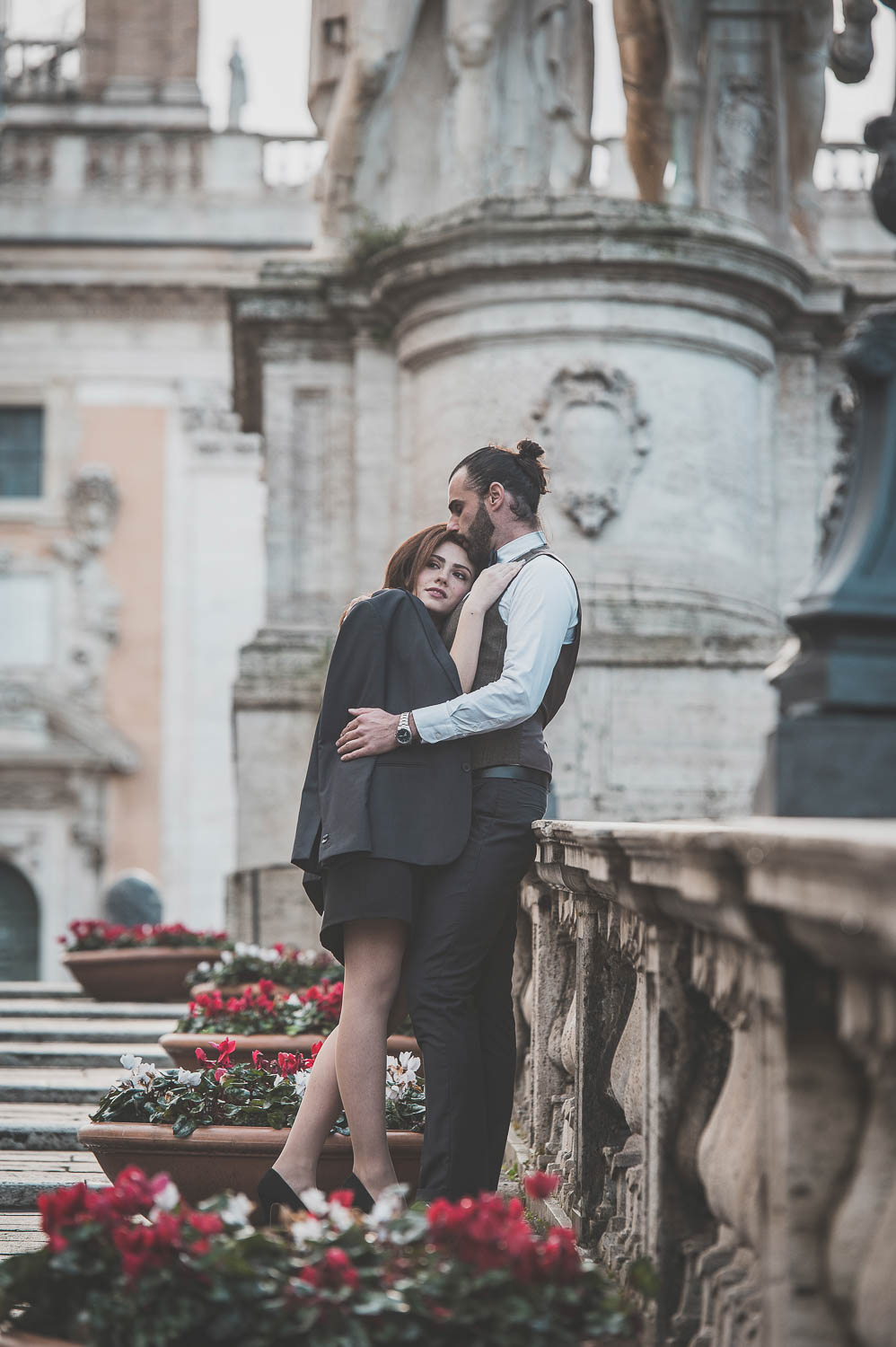 Rome Engagement photo shoot